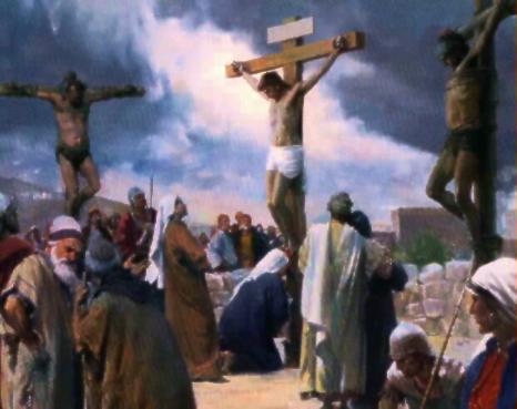 There were two thieves crucified with Jesus.