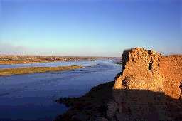 6th Trumpet - River Euphrates dries up.