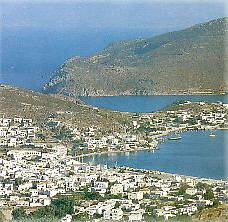 Island of Patmos where the Apostle John wrote the Book of Revelation or Apcalypse.